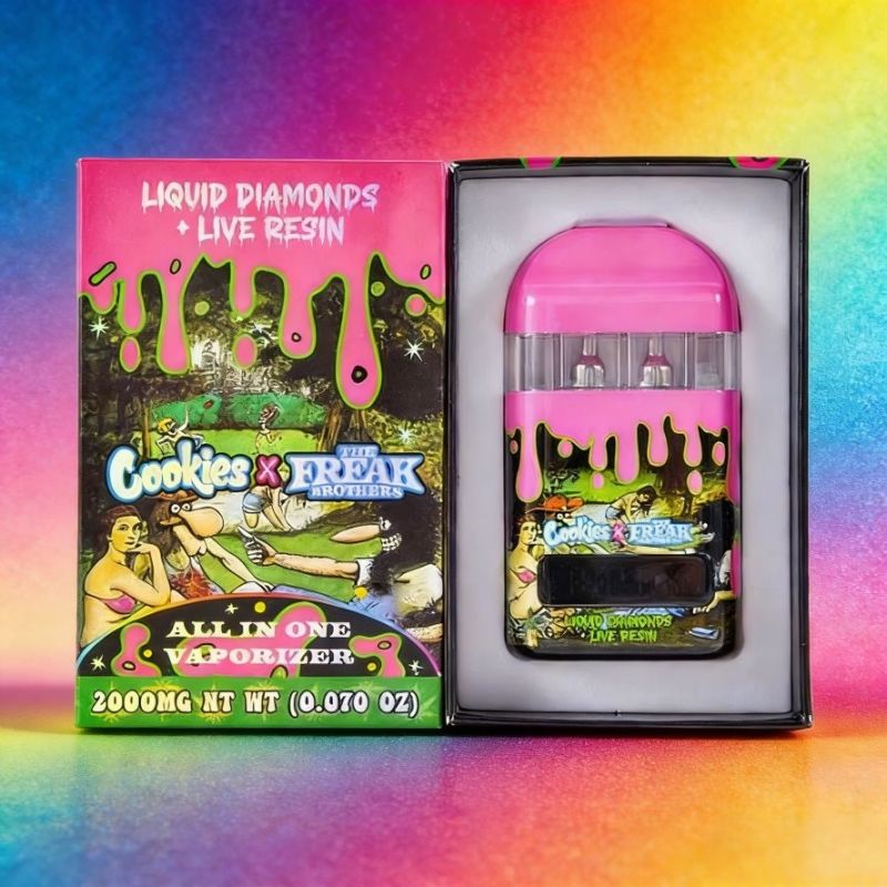 Cookies x Freak Brothers 1g & 2g Dual Flavors Empty Vape